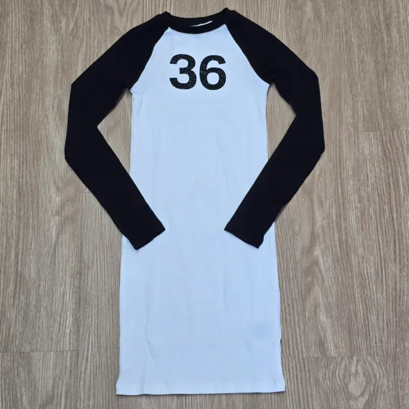 Vestido de Niña Mangas Largas Tela Canalé