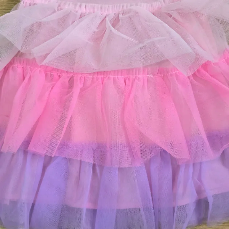 Vestido de Tull rosa
