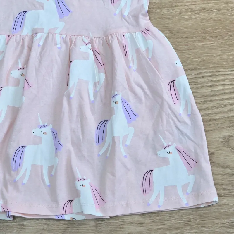 Vestido de Unicornios color rosado