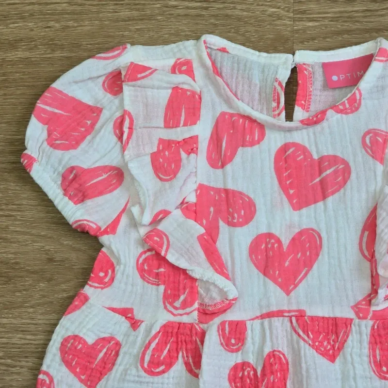 Vestido estilo Hilo con corazones