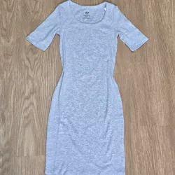 Vestido gris Tela Canalè