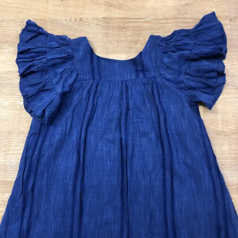 Vestido Mango color azul oscuro 