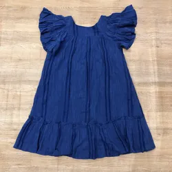 Vestido Mango color azul oscuro 