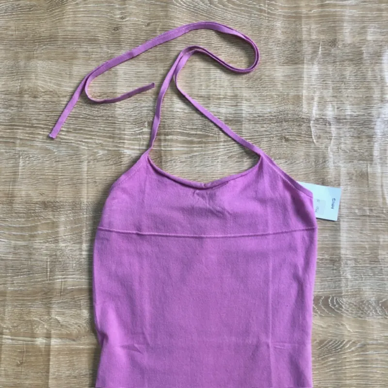 Vestido Mango color rosado 