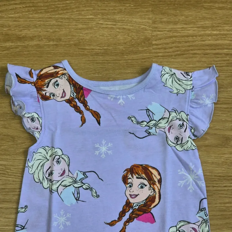 Vestido morado de Frozen