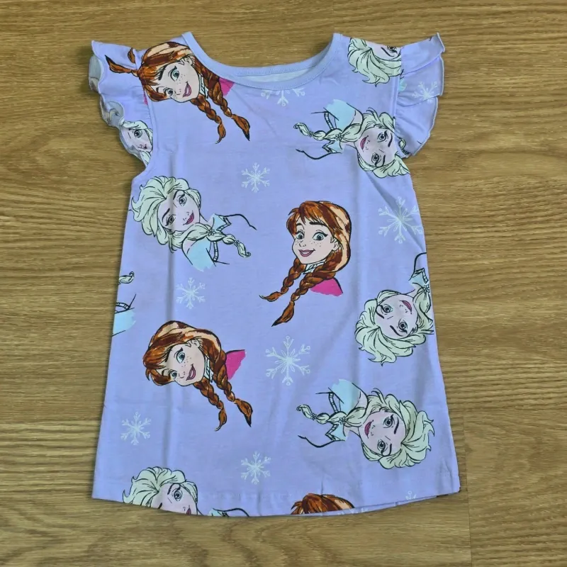 Vestido morado de Frozen