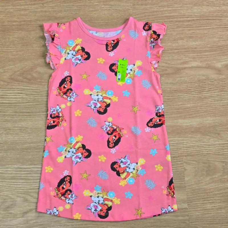 Vestido rosado de Moana