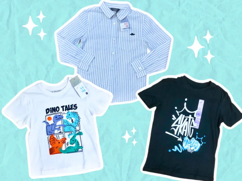 NIÑO PULÓVERS Y CAMISAS