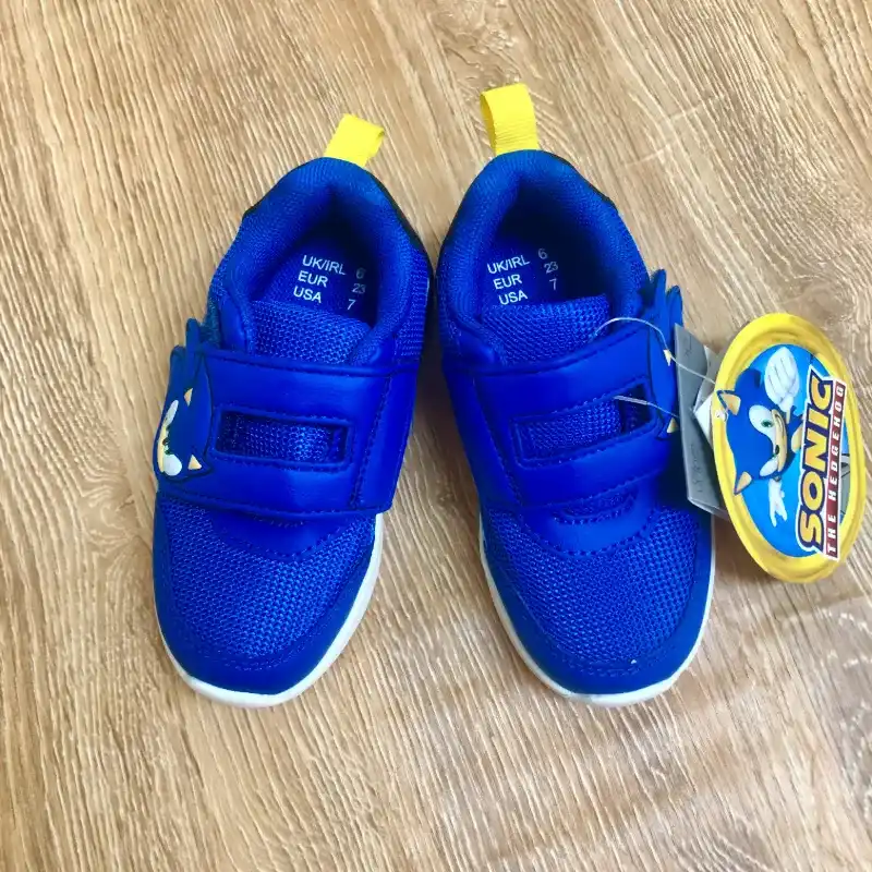 Zapatos de Sonic color azul 