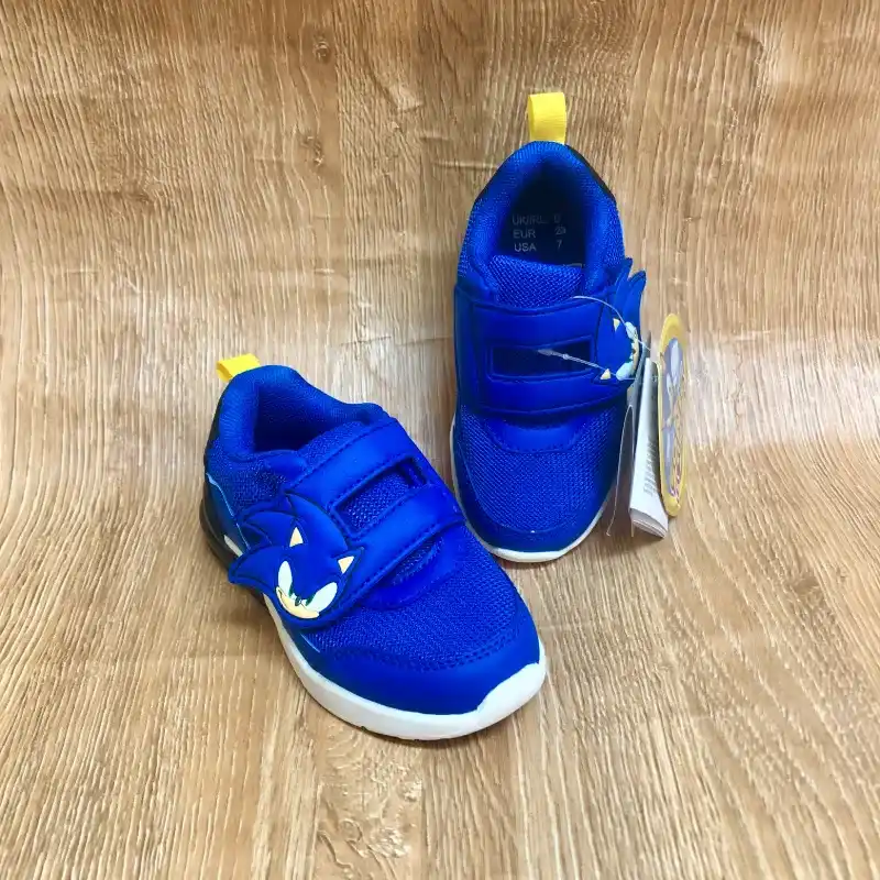 Zapatos de Sonic color azul 