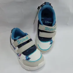 Zapatos de Stitch color blanco y azul 