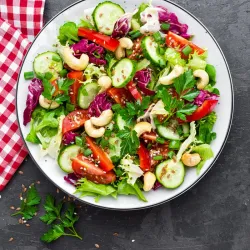 Ensaladas de vegetales mixta 