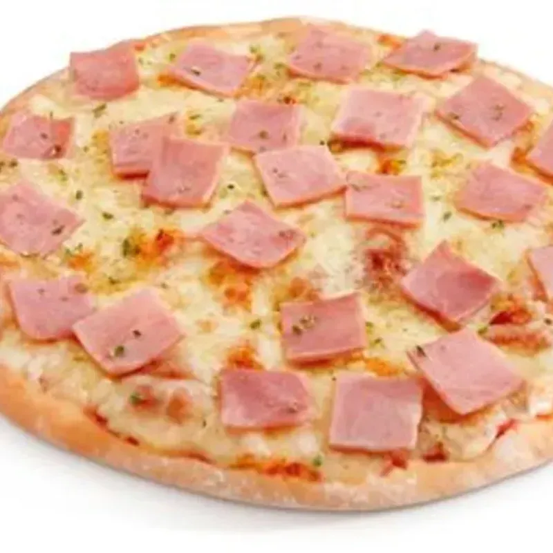 Pizza c/ Queso Blanco y Jamón Visking 