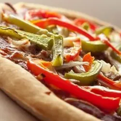 Pizza de Pimiento c/ Queso Blanco
