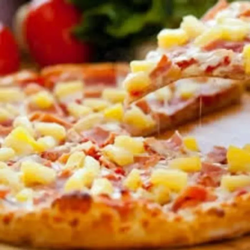 Pizza Hawaiana c/ Queso Blanco 