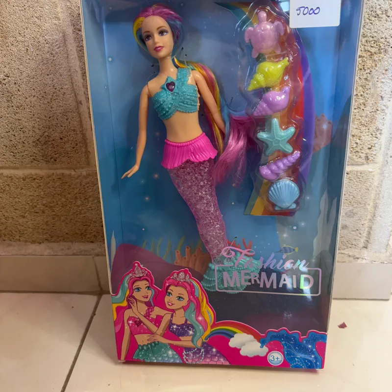 Barbie sirena con accesorios 