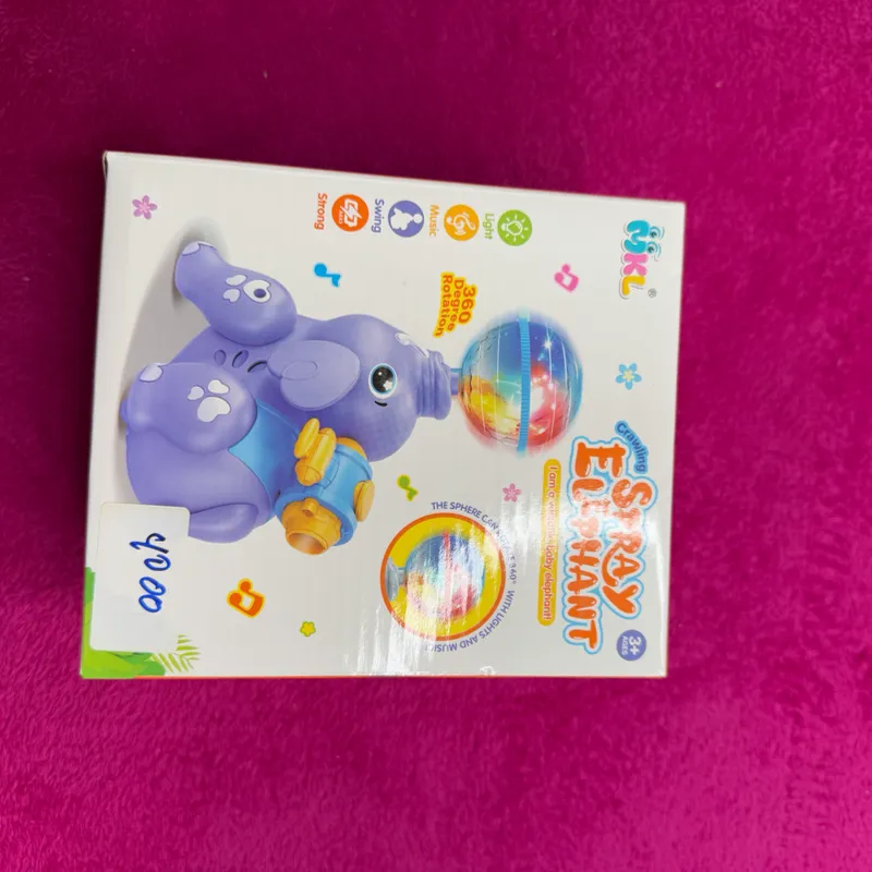 Elefante con luces 