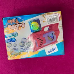 Pistola de burbujas 