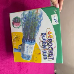 Pistola de burbujas 