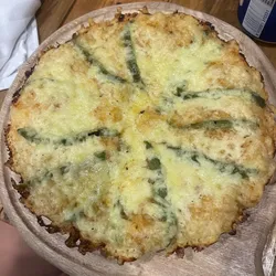 Pizza de ají pimiento