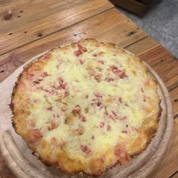 Pizza de jamón