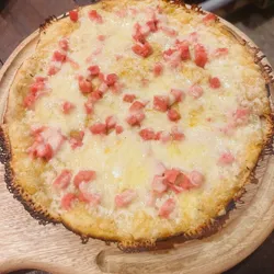 Pizza de jamón /gouda