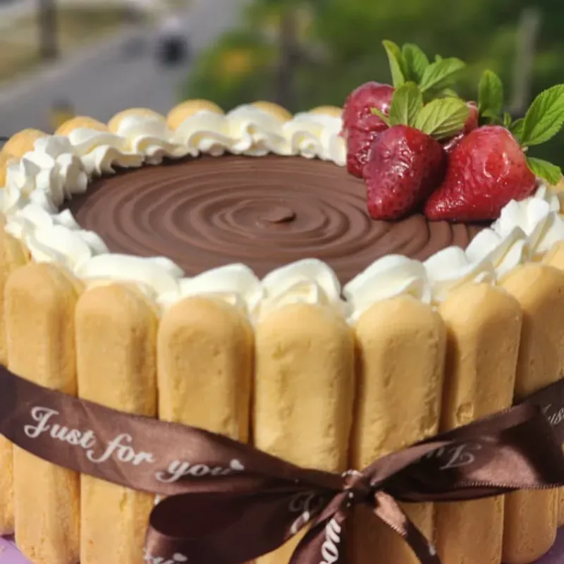 Tarta Charlotte Fusión