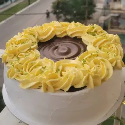 Tarta Pecado ( Chocolate oscuro y limón 🍋)