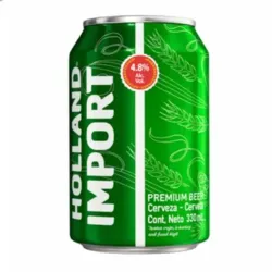 CAJA DE CERVEZA HOLLAND IMPORT- LATA X 24 UNIDADES