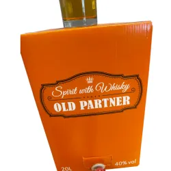 Caja de wisky old partner-20 L