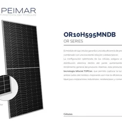 Contenedor de Paneles Solares 550-595 watt