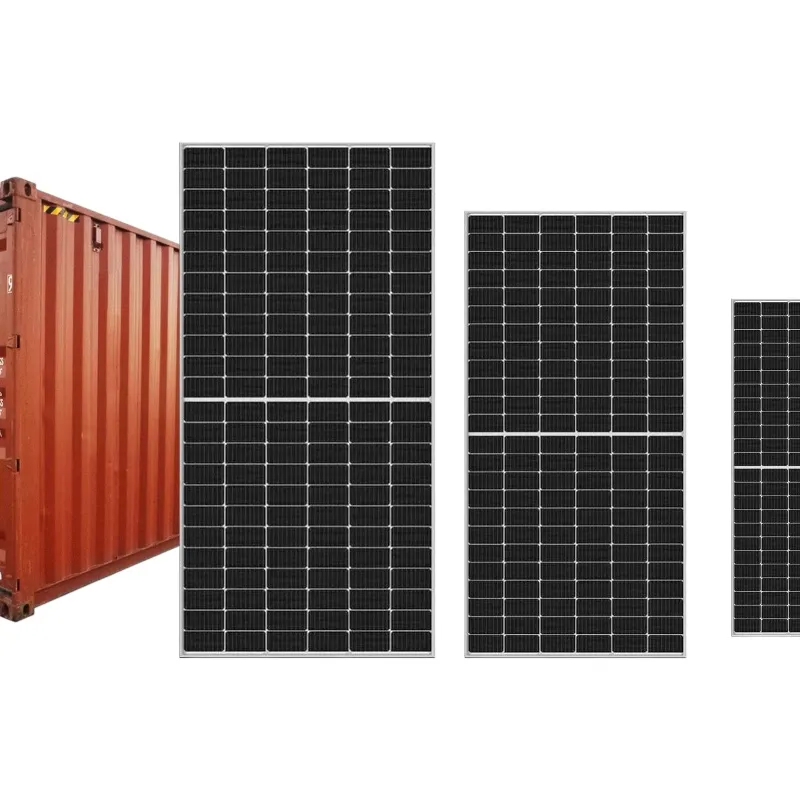 Contenedor Mixto de Paneles Solares