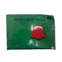 Cuchilla doble tiro 100 AMP 220/450- 3 polos