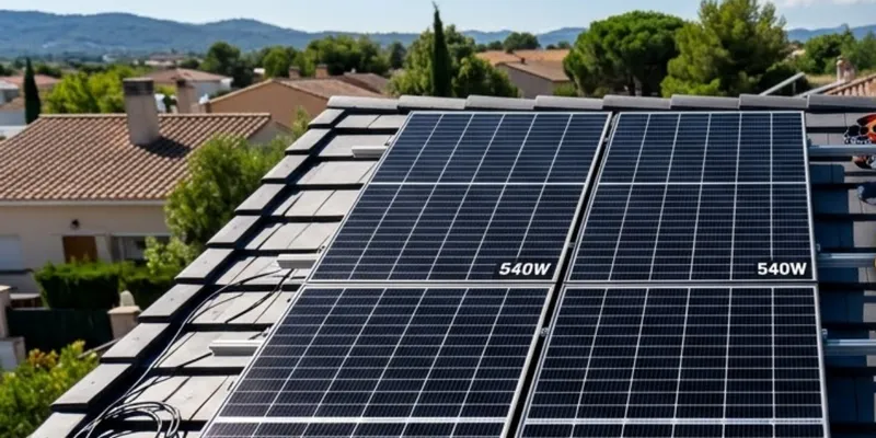Paneles Solares 540 watt