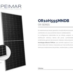 Paneles Solares 595 watt
