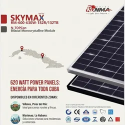 Paneles Solares 620 watt