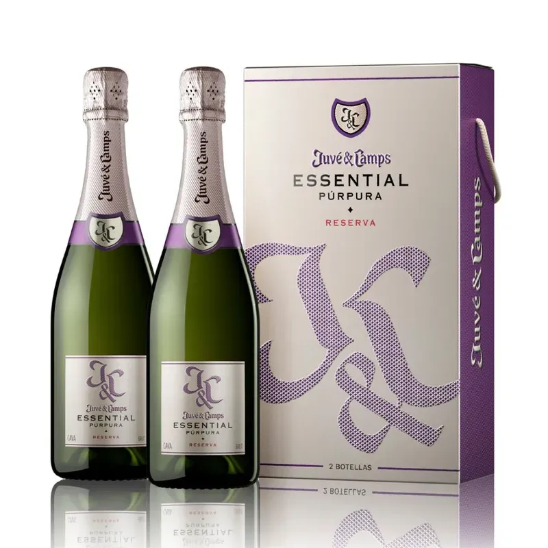 CAVA JUVE & CAMPS ESSENTIAL PURPURA RESERVA 2018