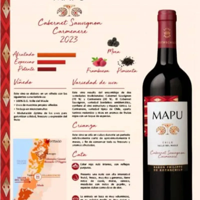 MAPU CABERNET SAUVIGNON CARMENERE