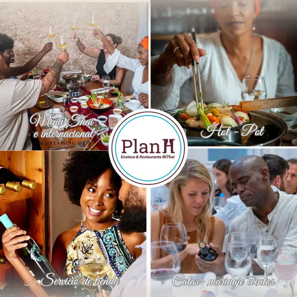 PLANH ENOTECA & RESTAURANTE MITHAI es una fusión primera de su tipo en Cuba. .Vinos y comida Thai un ensamble poderoso y sugerente.
Platos aromatizados que buscan el equilibrio entre los sentidos del gusto, sin que lo dulce, lo salado, lo ácido o lo amargo se vean eclipsados por un exceso de picante.En perfecto maridaje con nuestra amplia y equilibrada selección de vinos más de 250 tipos, PLANH también te ofrece una carta menu internacional. 

