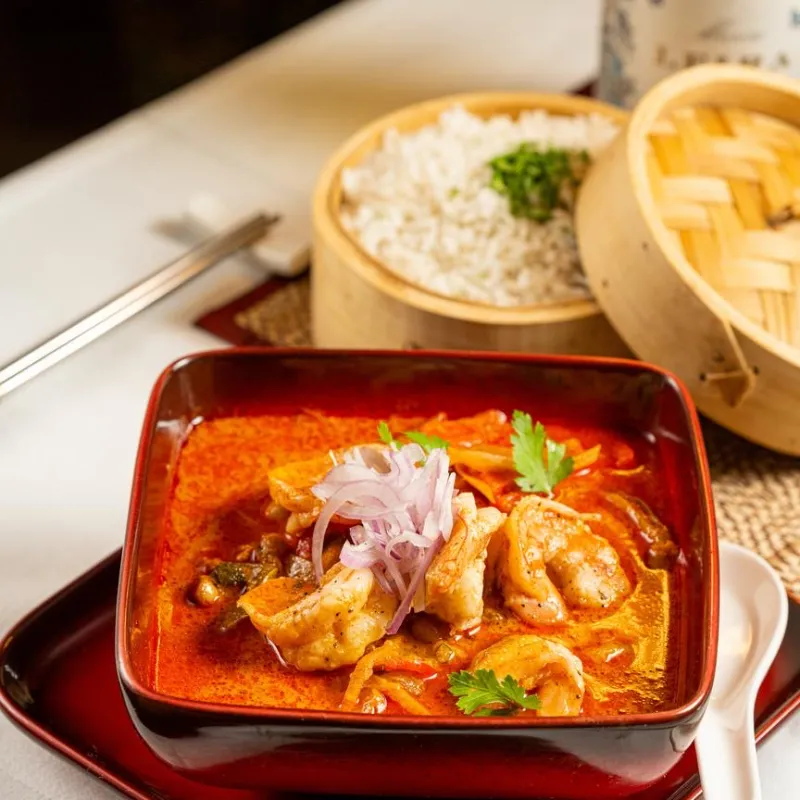 CURRY ROJO DE CAMARONES 