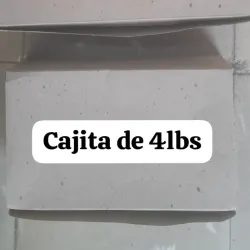 Cajitas de 4lbs