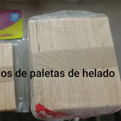 PALETAS PARA HELADOS 