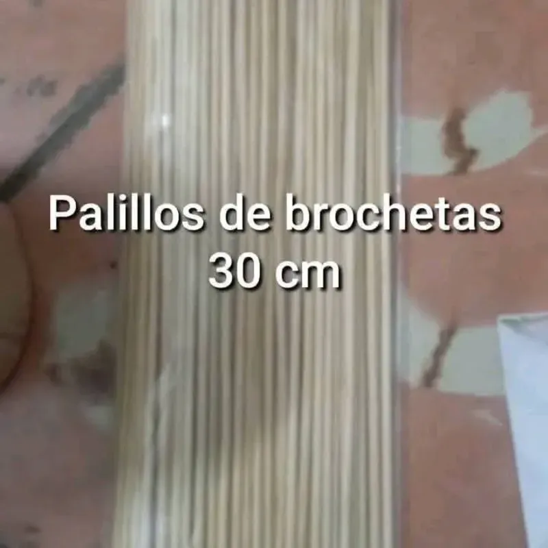 Palillos de brochetas 🍢 