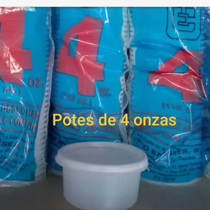 Potes de 4oz 