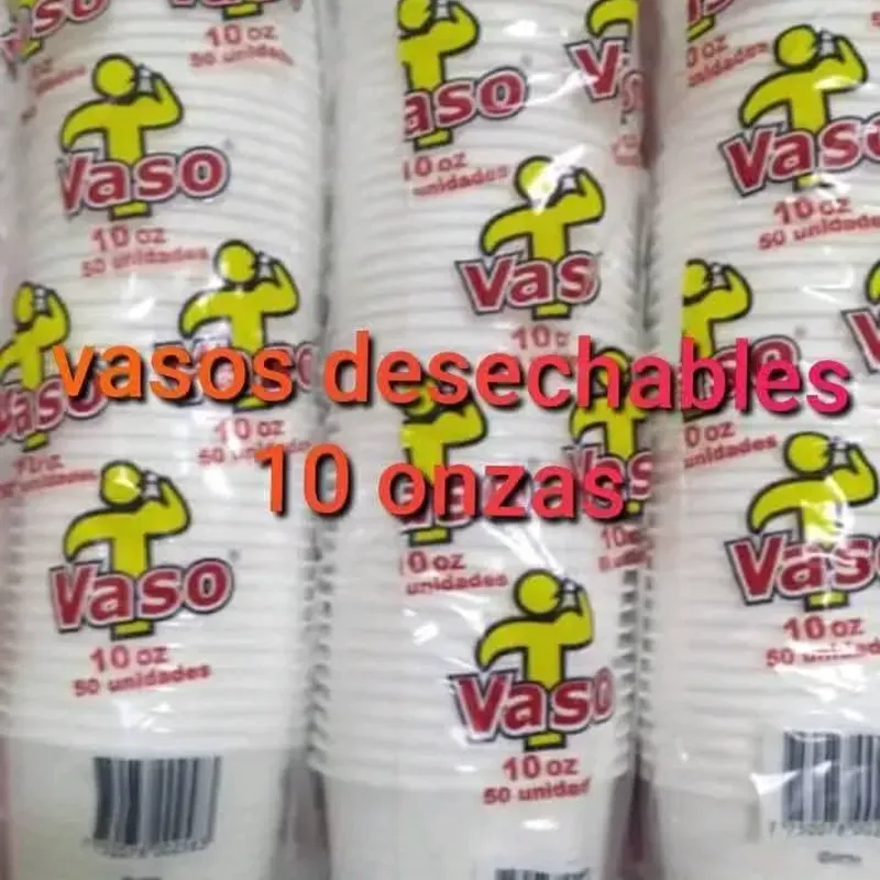 Vasos biodegradables 10oz 