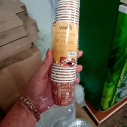 Vasos biodegradables 2.5oz