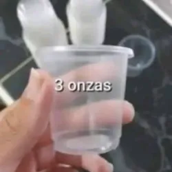 Vasos desechables 3oz 