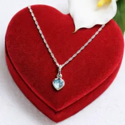 Corazón azul cad002
