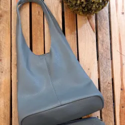 Cartera grande triple