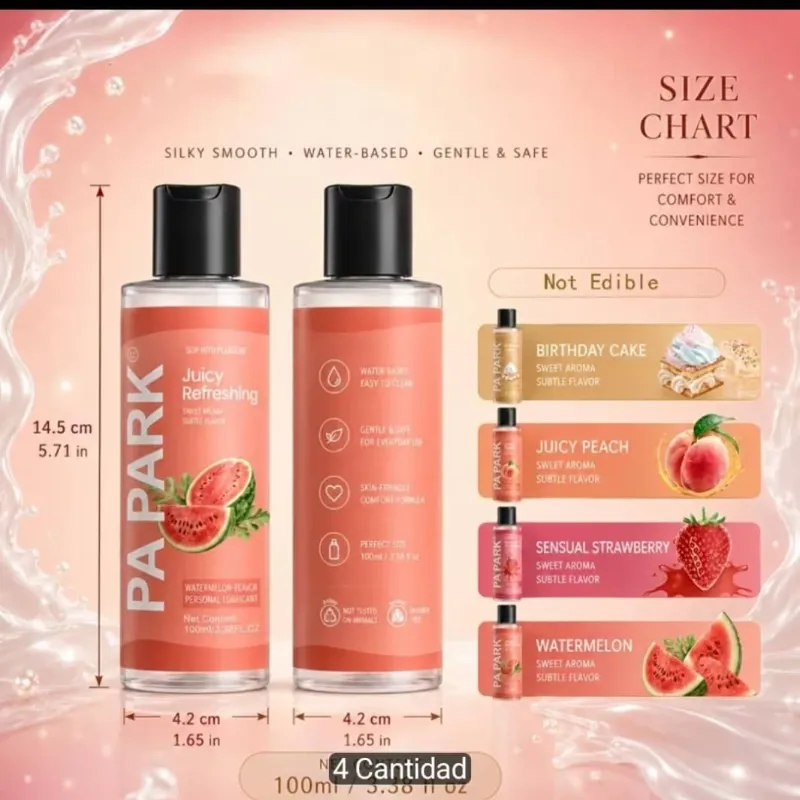 🍓 Lubricantes de sabores , 🍉